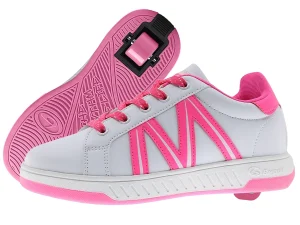 Breezy Rollers Sneakers Wit/Roze