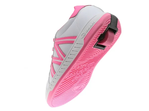 Breezy Rollers Sneakers Wit/Roze