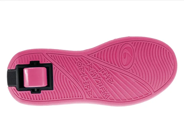 Breezy Rollers Sneakers Wit/Roze