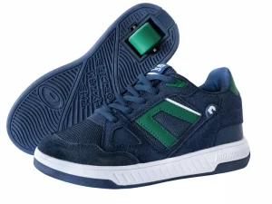Breezy Rollers Sneakers Navy/Groen