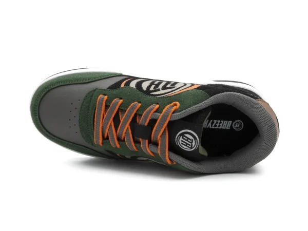 Breezy Rollers Sneakers Groen/Zwart