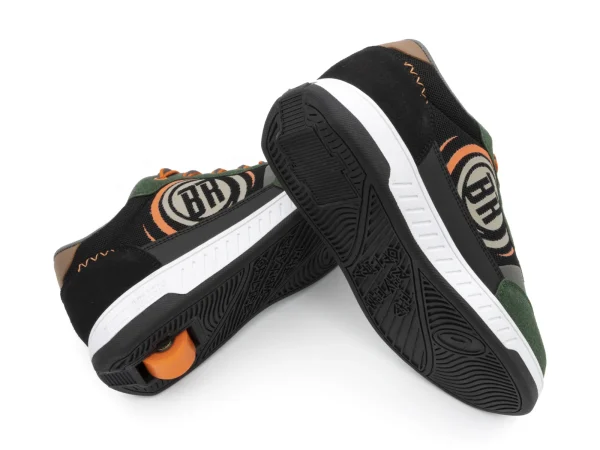 Breezy Rollers Sneakers Groen/Zwart