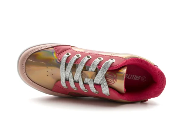 Breezy Rollers Sneakers glossy Roze