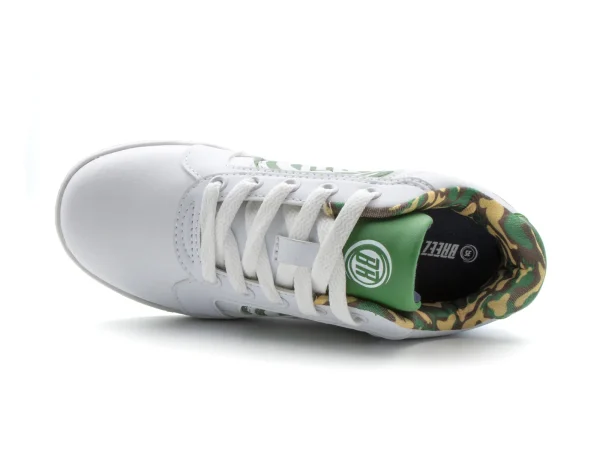 Breezy Rollers Sneakers Wit/Groen - 2223122