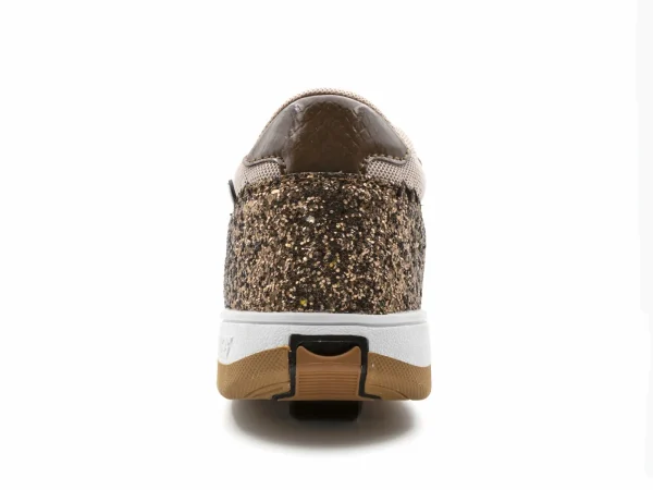 Breezy Rollers Sneakers Glitter Beige brons - 2231410