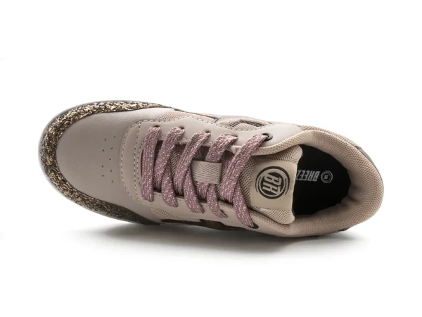 Breezy Rollers Sneakers Glitter Beige brons - 2231410