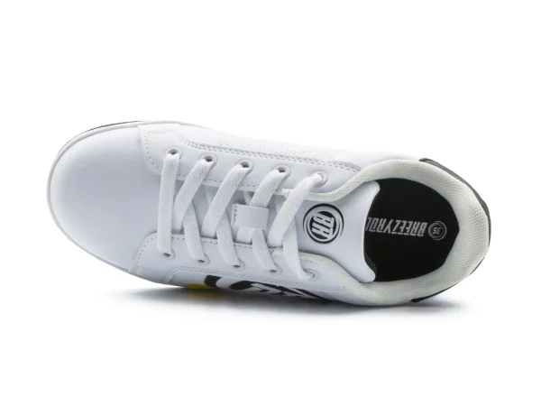 Breezy Rollers Sneakers Splash wit/zwart - 2180370